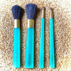 Estee Lauder 4 Piece Travel Makeup Brush Set